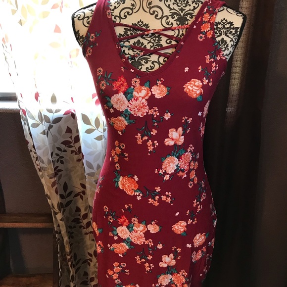 Marrón flower dress - Picture 1 of 3